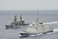 Les frégates Lorraine et Yamagiri (Japon)
