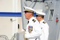 Prise de commandement de la frégate Jean Bart