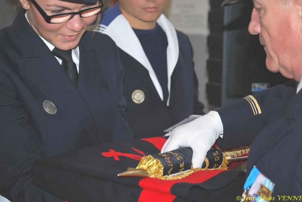Remise du fanion