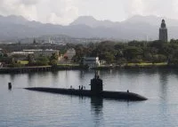 L'USS La Jolla à Pearl Harbour en 2012