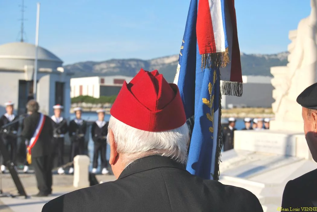 Un porte-drapeau