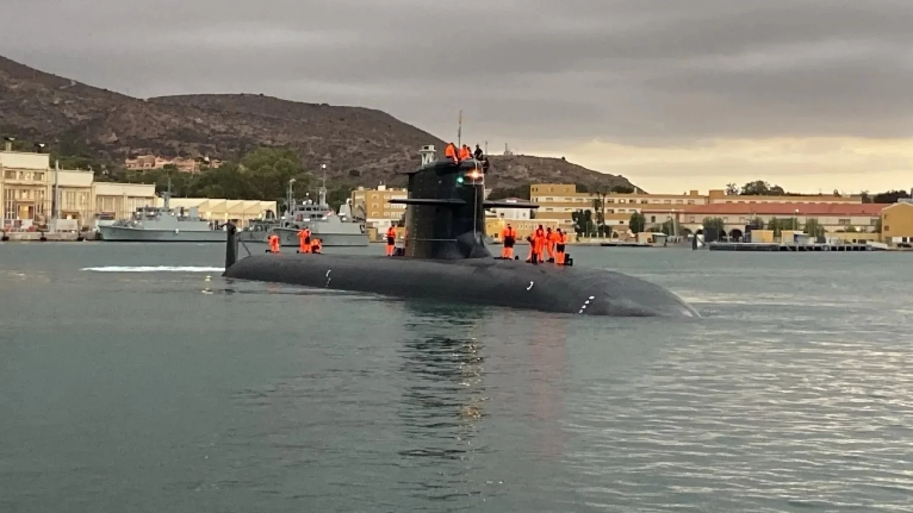 Le sous-marin espagnol Narciso Monturiol