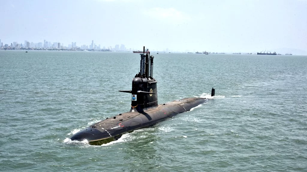 Le sous-marin indien Vaghsheer