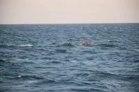 Une mine flottante en mer Noire