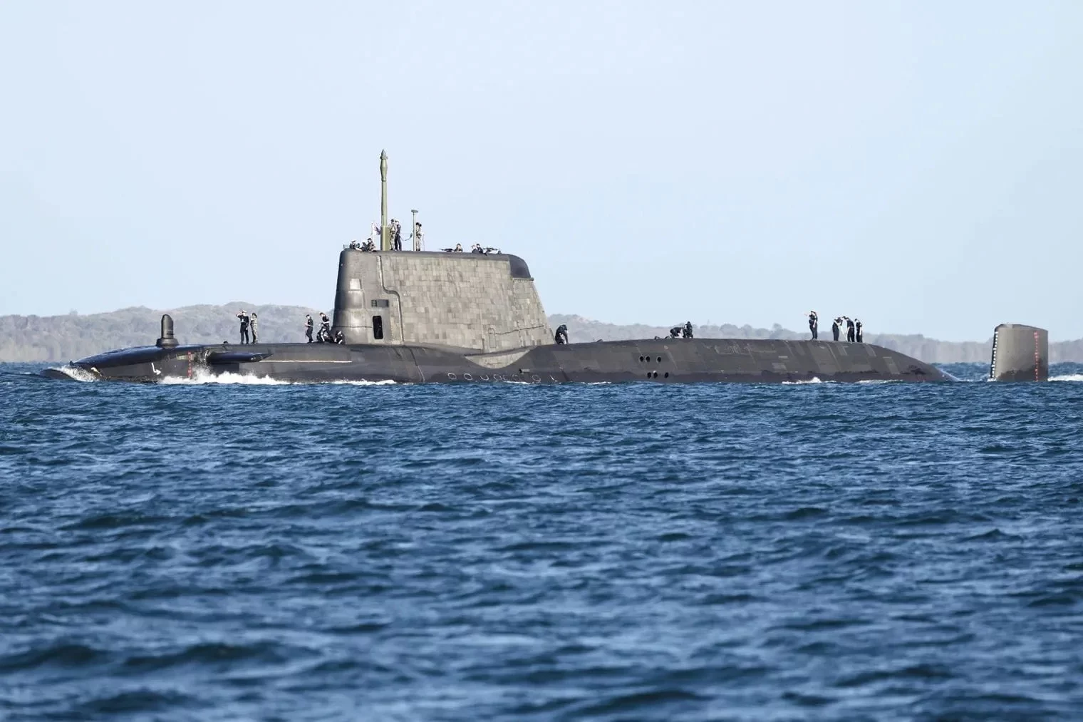Le sous-marin nucléaire d’attaque britannique HMS Anson