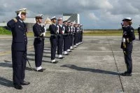 Prise de commandement sur la BAN de Landivisiau