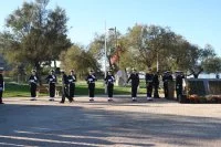 Inspection de la garde d'honneur