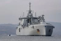 Le bâtiment ravitailleur des forces (BRF) Jacques Chevallier