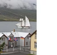 Escale de la Belle Poule à Fáskrúðsfjörður en Islande