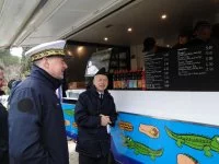 Un food-truck sur la base navale de Toulon