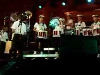 Le bagad de Lann-Bihoué Ã  Aubenas