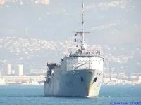 Le Bougainville appareille de Toulon