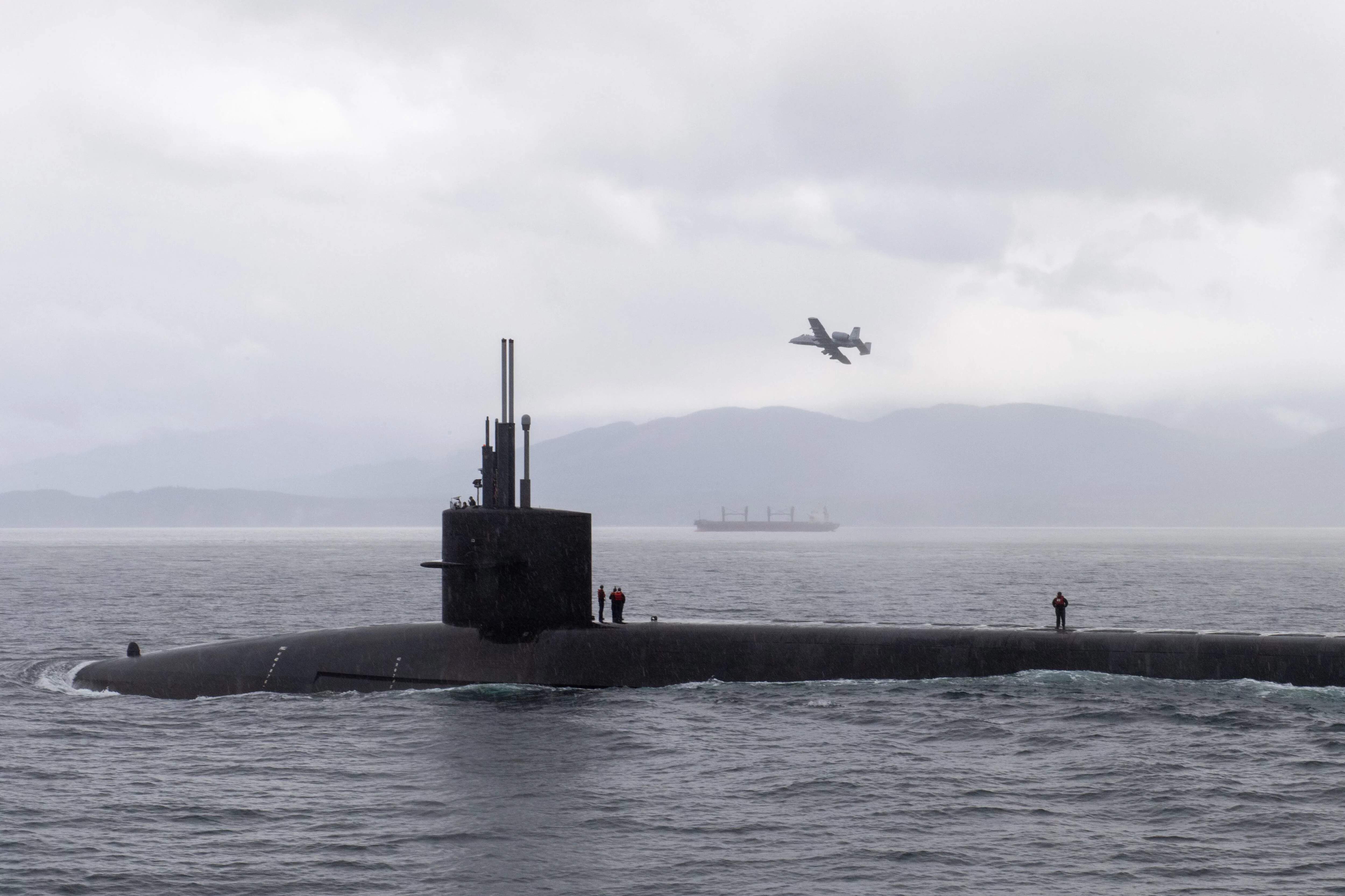 Le sous-marin américain USS Nebraska