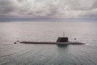 Première plongée du sous-marin Suffren