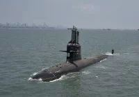Un sous-marin indien du type Scorpène, classe Kalvari