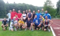 7 réservistes  marine participent aux épreuves sportives pour la Médaille des sports Allemande à Müllheim
