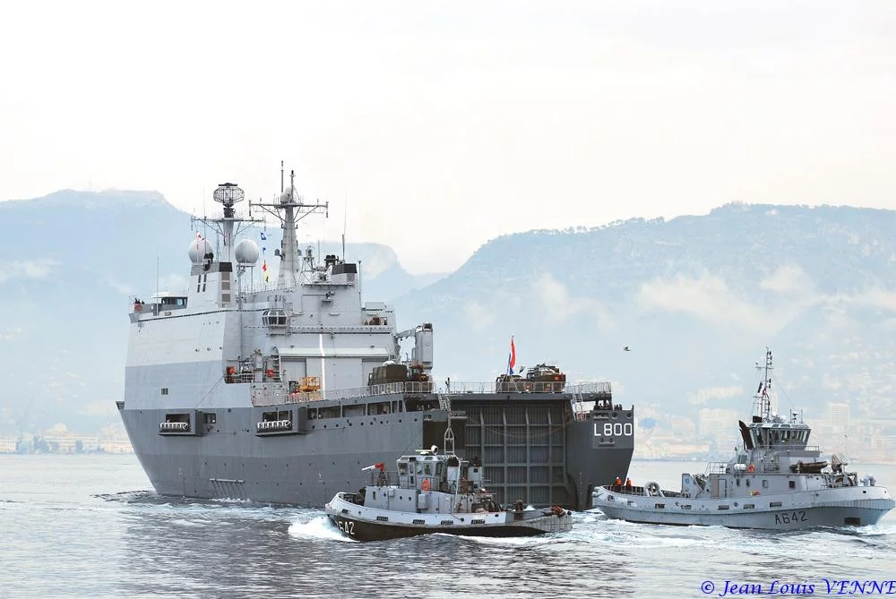 Arrivée à Toulon du Rotterdam