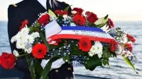 La frégate multi-missions Alsace commémore la bataille des Dardanelles