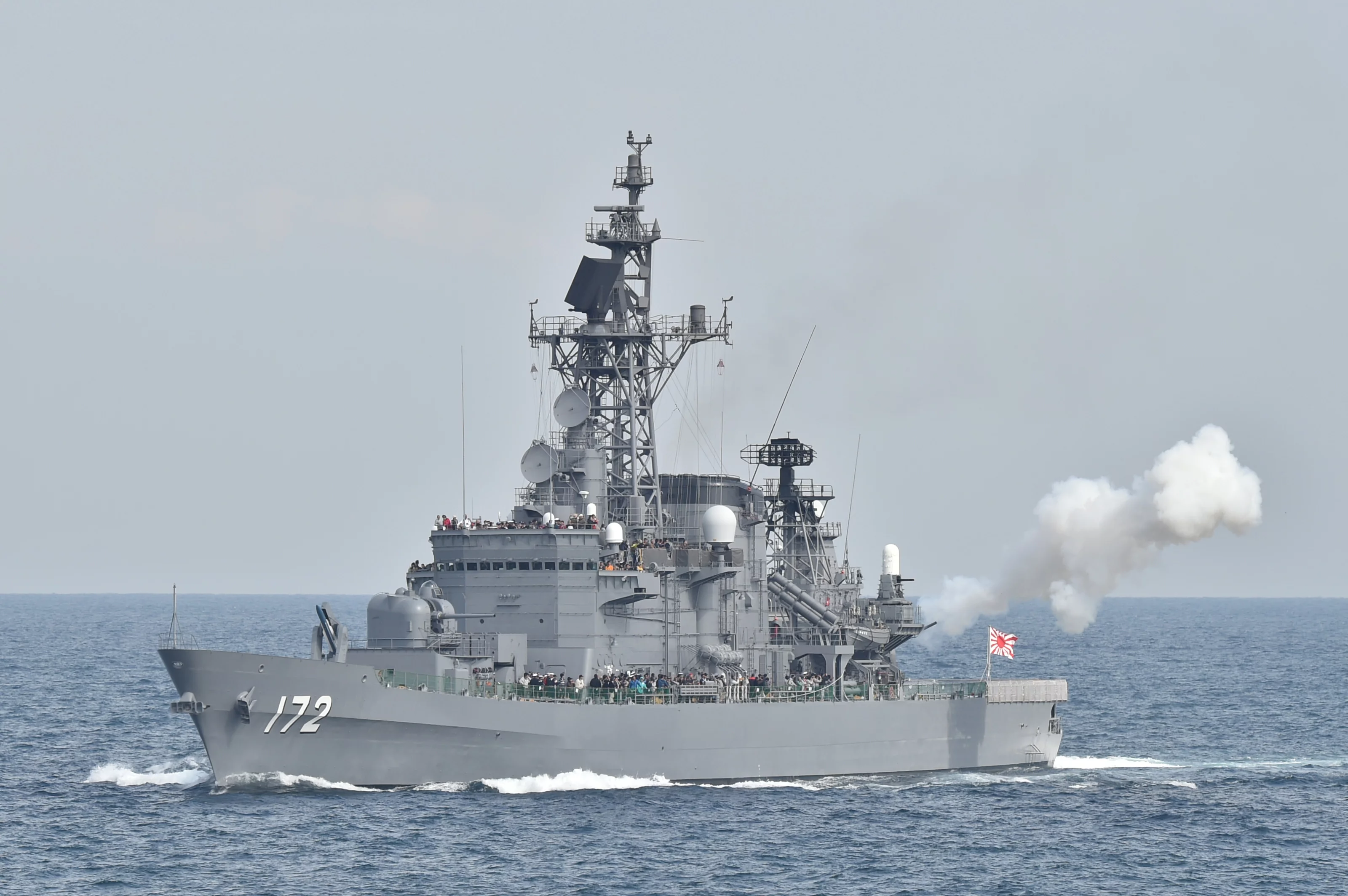 Le destroyer japonais Shimakaze