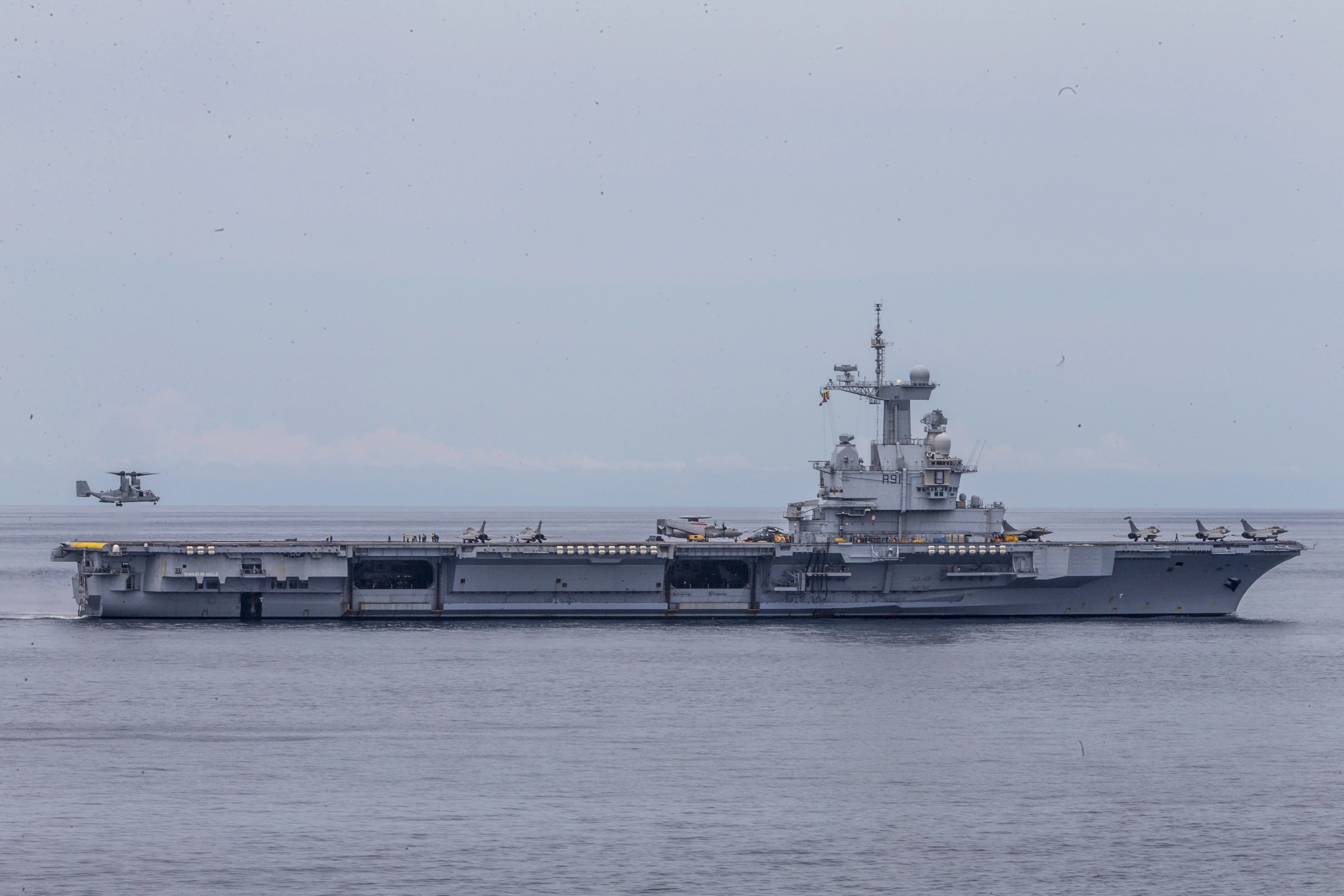 Le porte-avions Charles de Gaulle