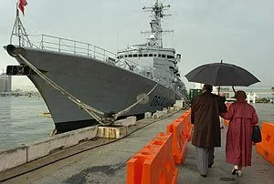 Arrivée Ã   bord