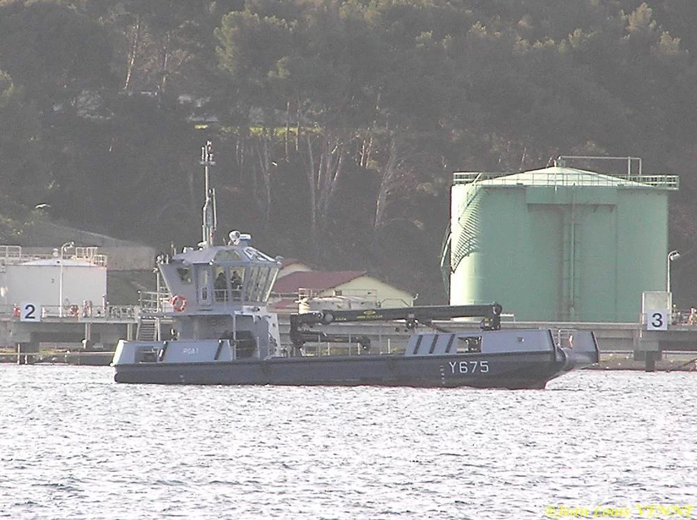 Barge flottante