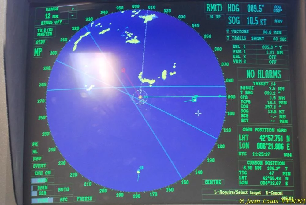 L'image du radar