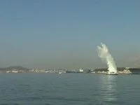 Essais des catapultes du Charles de Gaulle
