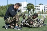 Formation des marins au combat rapproché