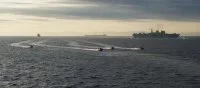 Deuxième semaine de l'exercice Joint Warrior 2015 pour le Primauguet