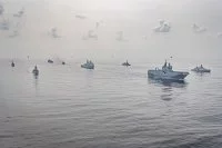 Les participants de l'exercice LA PÉROUSE