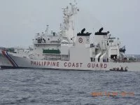 Le patrouilleur BRP Melchora Aquino des gardes-côtes des Philippines