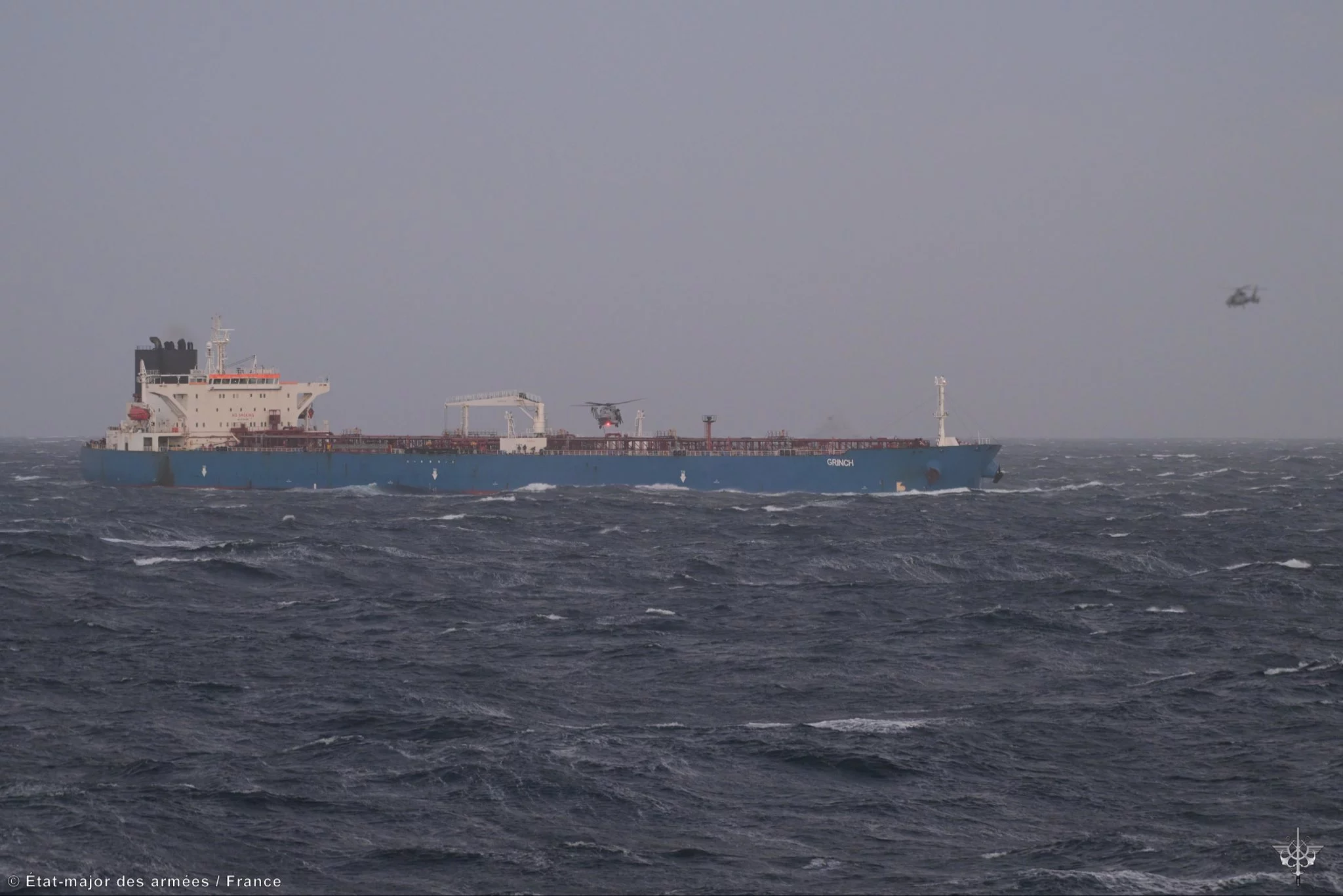 Arraisonnement d'un pétrolier russe