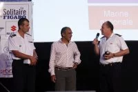 Le skipper Louis Maurice Tannières reçoit le prix 