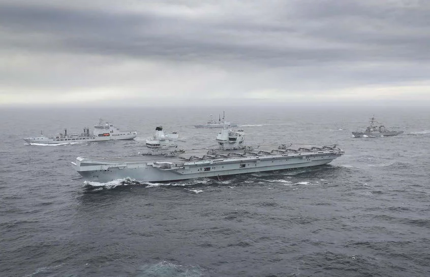 Le groupe aéronaval britannique