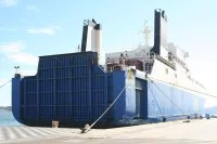 L'Eider, navire affrété par la marine nationale