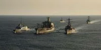 La FREMM Aquitaine intègre une force navale de l’US Navy 