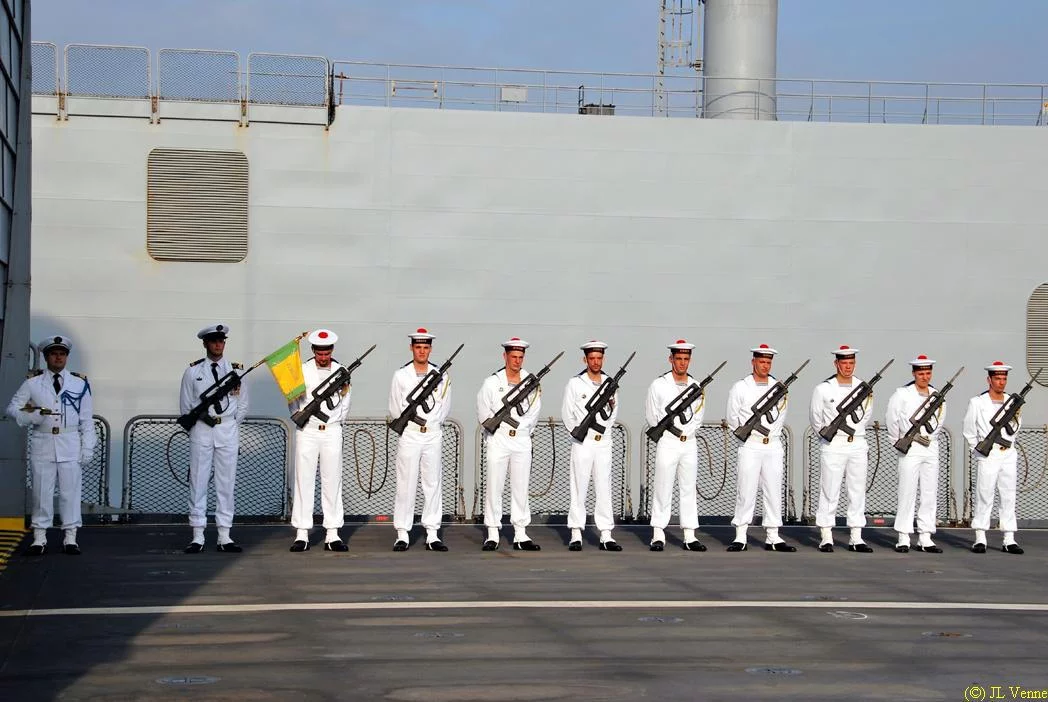 La garde d'honneur