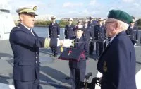 Un ancien combattant écossais reçoit la Légion d'Honneur