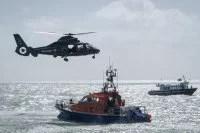 Exercice de sauvetage