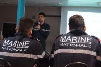 Conférence au profit de l'équipage à bord du Primauguet