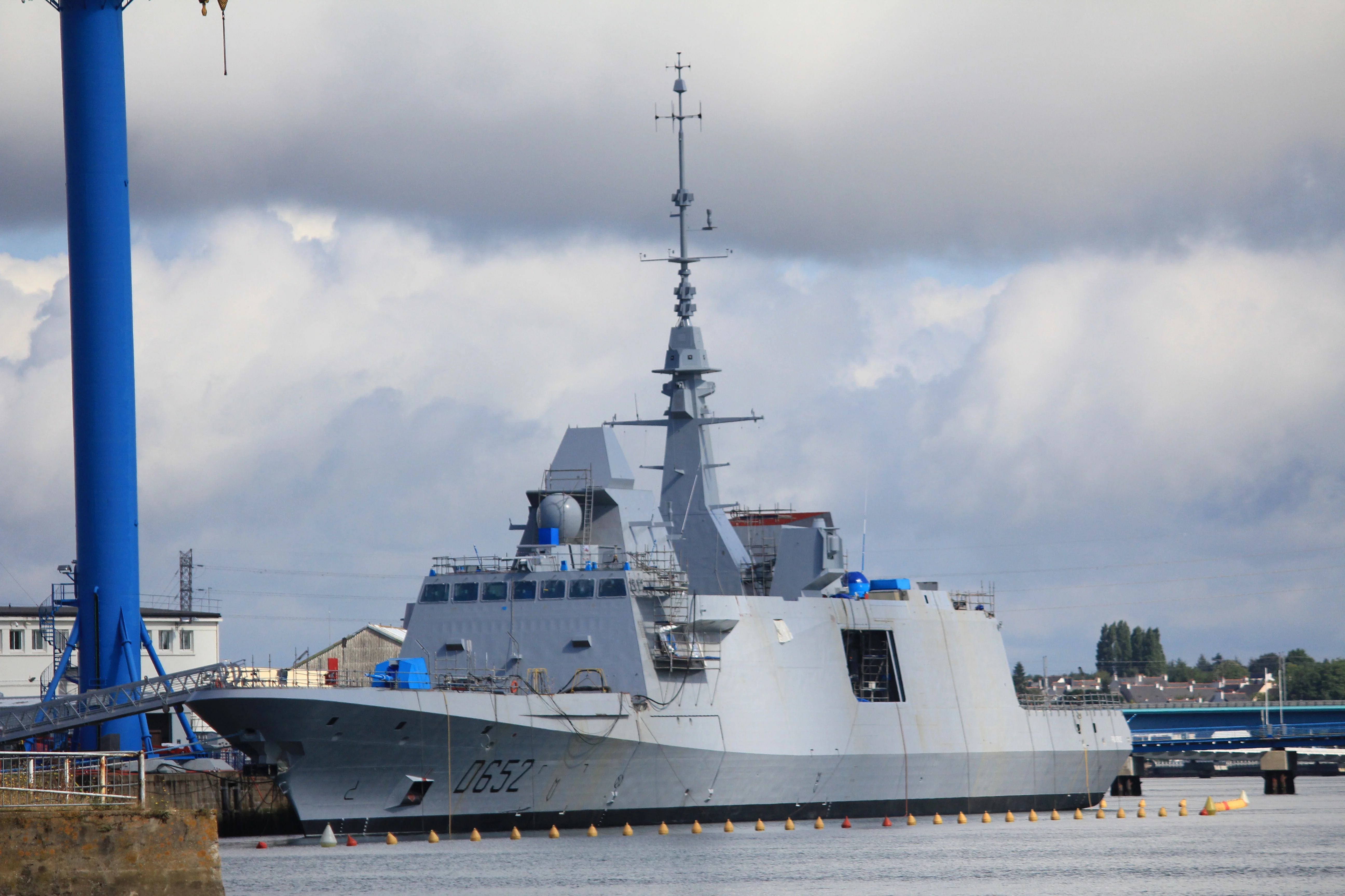 La frégate Provence à Lorient en aout 2014