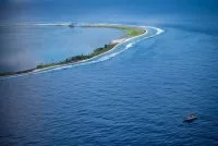Une frégate de surveillance au large de l’île de Clipperton