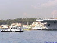 Essais des catapultes du Charles de Gaulle
