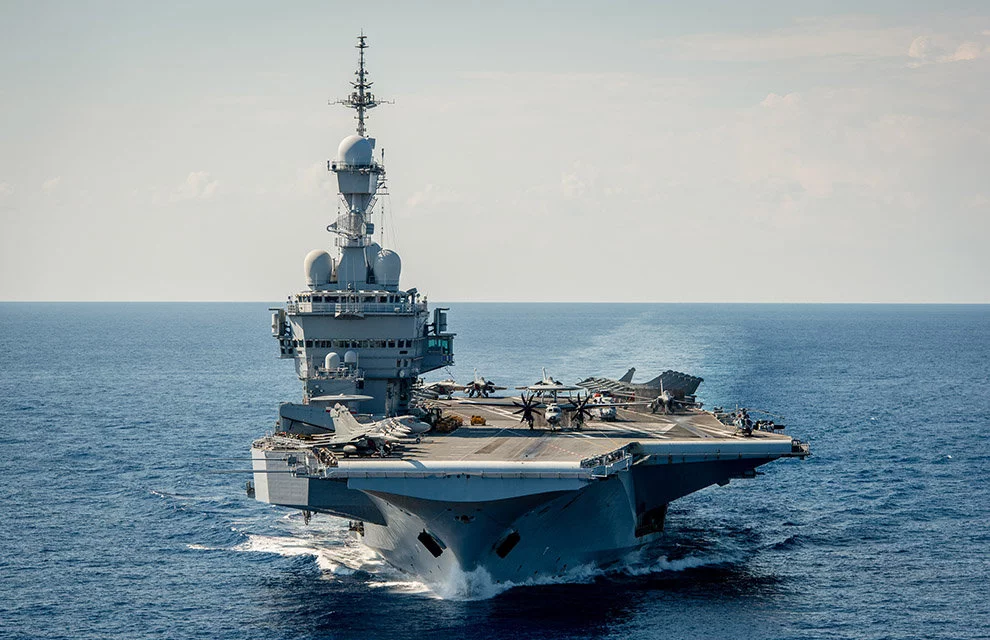 Le porte-avions Charles de Gaulle
