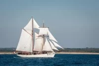 La goélette Belle-Poule, navire-école emblématique de la Marine nationale