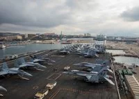 Le porte-avions américain George H.W. Bush arrive à Marseille