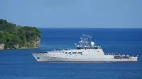 Arrivée de l'Auguste Bénébig à Port Vila, capitale du Vanuatu