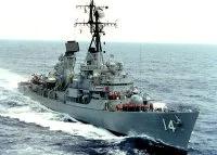 L'USS Buchanan en 1989
