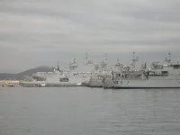 Le port militaire de Toulon